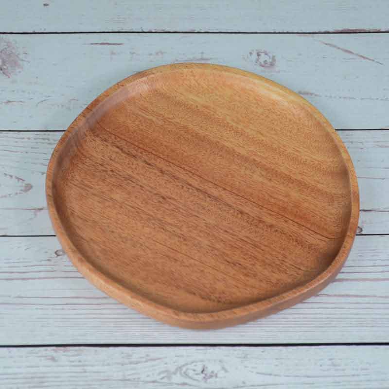 Dĩa gỗ hình kỳ dị 17x18cm 9 Dia