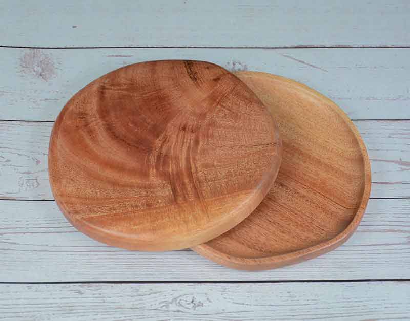 Dĩa gỗ hình kỳ dị 17x18cm 8 Dia ky di 2