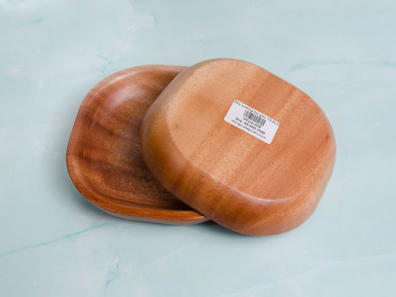 Dĩa vuông bo góc 13.5cm 9 Dia vuong bo goc 13.5cm