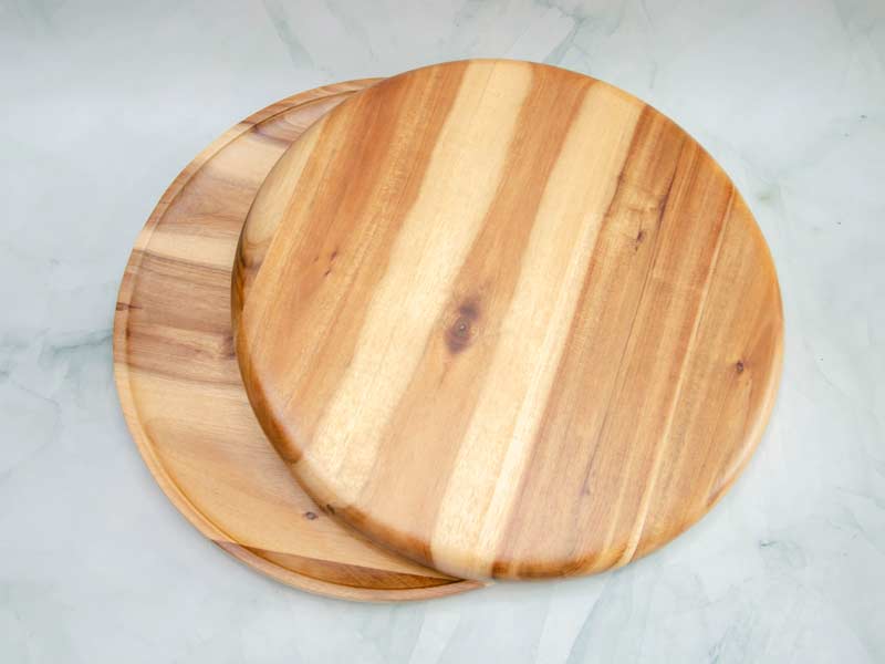 Khay tròn 30cm – Acacia 1