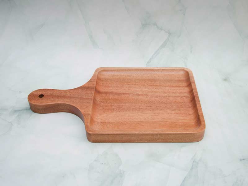 Khay vuông tay cầm 18x30cm 2