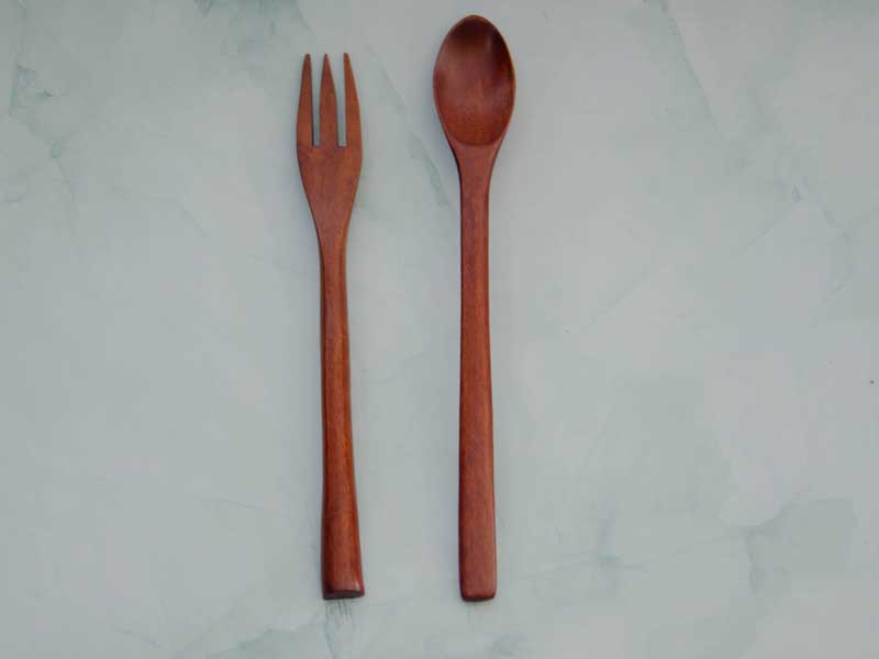 Nĩa nhãn 19cm 13 Muỗng nĩa 3