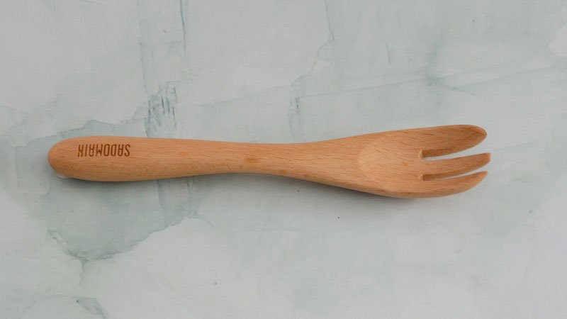Nĩa nhỏ cán tròn 13x2.2cm 7 Nĩa nhỏ cán tròn