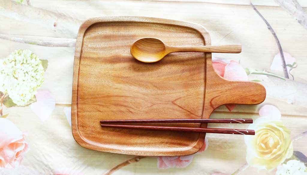 Khay vuông đại có tay cầm 23x32cm 13 khay có tay cầm loại lớn