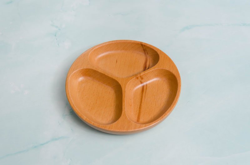 Khay tròn 3 ngăn 12x2cm 6 Khay tròn 3 ngăn 12x2cm