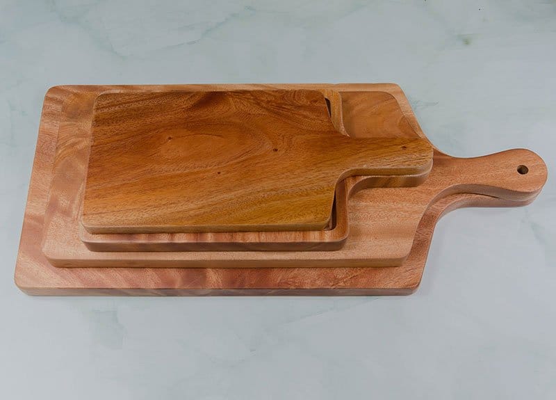 Thớt chữ nhật có tay cầm 21x47cm