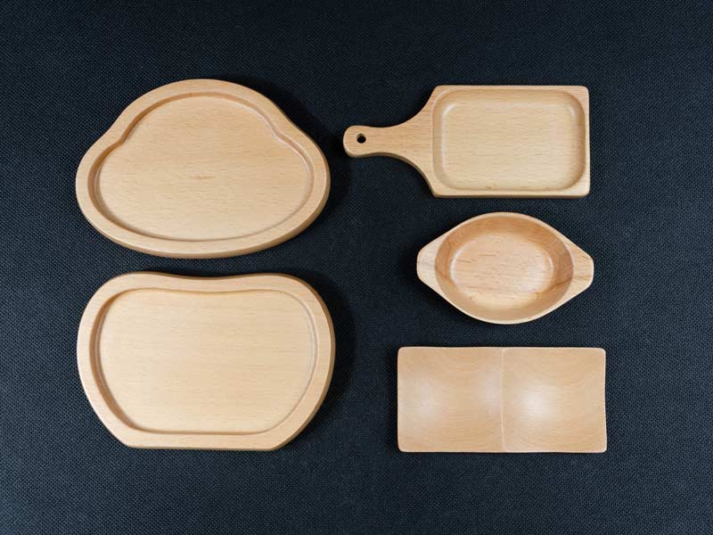 Khay gỗ hình táo nhỏ 10.5x15cm VKU1-071 15 Khay gỗ hình táo