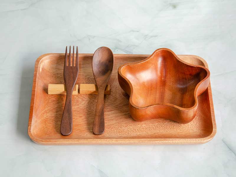 Tô gỗ hình sao 15x4.5cm VKU2-T028 19 Tô Hình Sao 15x4.5cm 1 1