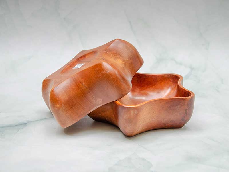 Tô gỗ hình sao 15x4.5cm VKU2-T028 26 Tô Hình Sao 15x4.5cm 13