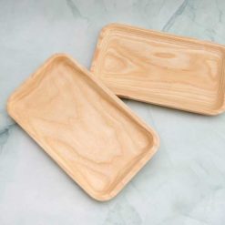 Khay gỗ chữ nhật gỗ Tần bì nhiều size 9 Khay chu nhat 11x18.5 3