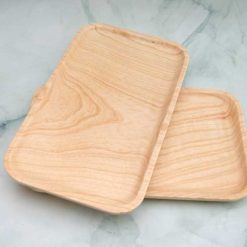 Khay gỗ chữ nhật gỗ Tần bì nhiều size 5 Khay chu nhat 15x25cm 3