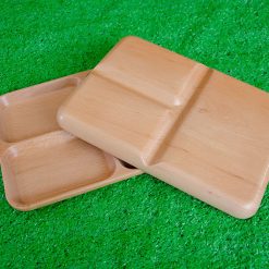 Khay chu nhat 3 ngan lon 3