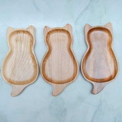 Khay gỗ hình mèo 12x22cm VKU1-079 7 Khay hinh meo 12x22cm 234