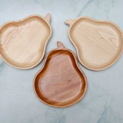 Khay gỗ hình quả lê 14x17.5cm VKU1-077 8 Khay hinh qua le 14x17.5cm 4