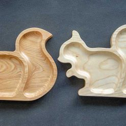 Khay gỗ hình sóc 24x18cm | VKU1-078 8 Khay hinh soc 18x24cm 6