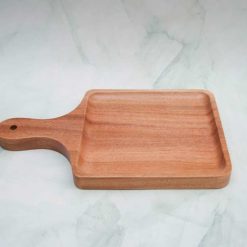 Khay vuong tay cam 18x30cm 2