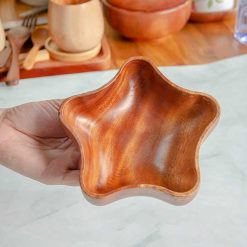 Tô gỗ hình sao 15x4.5cm VKU2-T028 10 To Hinh Sao 15x4.5cm 1 2