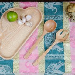 Khay gỗ hình mây 15x25.5cm VKU1-081 16 VKU1 081 Khay hinh may 25.5x15cm 43242