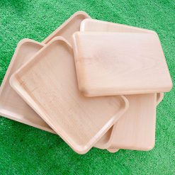 Khay gỗ chữ nhật gỗ Beech nhiều size 4 khay chu nhat 8