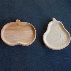 Khay gỗ hình quả bí 14.5x18cm VKU1-074 8 khay hanh qua ba 14 5x18cm 22