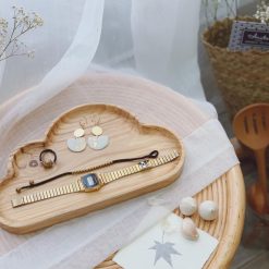 Khay gỗ hình mây 15x25.5cm VKU1-081 11 khay hinh may 2