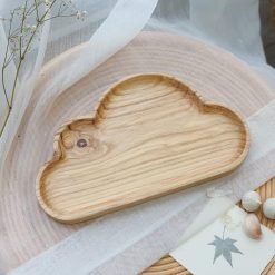 Khay gỗ hình mây 15x25.5cm VKU1-081 12 khay hinh may 3