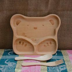 VKU1 094 Khay hinh gau 24x20cm 1