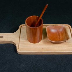 VKU1 100 Khay chu nhat co tay cam 34x15cm 6