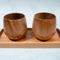 Khay gỗ chữ nhật nhỏ 24x10.5cm || VKU1-082 9 VKU1 082 Khay chu nhat 24x10.5cm ytt